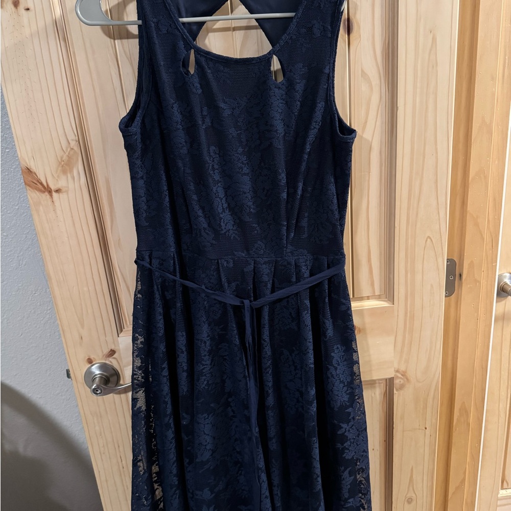 Danny & Nicole Midnight Blue Dress